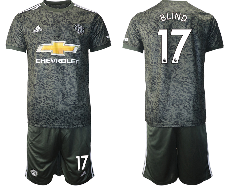 Men 2020-2021 club Manchester United away #17 black Soccer Jerseys->manchester united jersey->Soccer Club Jersey